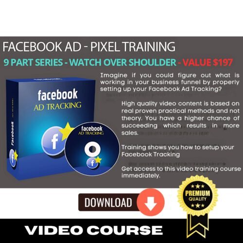 Facebook Ad Tracking (Video Training)