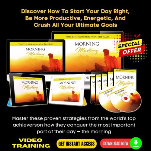 Morning Mastery Upgrade Package (Video Course)