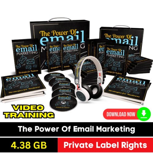 Power Of Email Marketing - PLR (Video Course)
