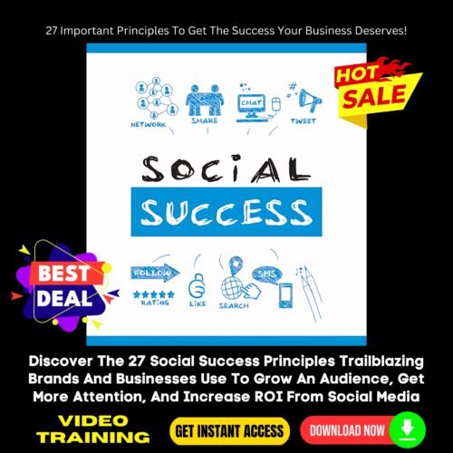 Social Success Upgrade Package - Video Course